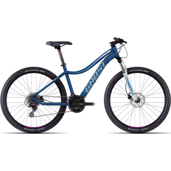 

Велосипед GHOST Lanao 2 darkblue/white/cyan/pink XL