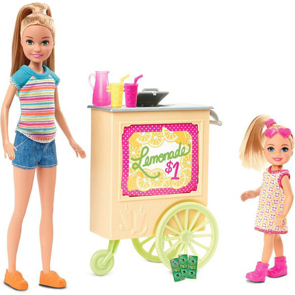 

Лимонадный киоск с куклами Стейси и Челси Barbie Team Stacie Lemonade Stand Playset GHT07