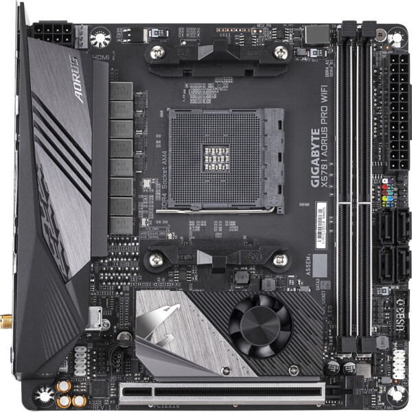 

Материнская плата GIGABYTE X570 I AORUS PRO WIFI