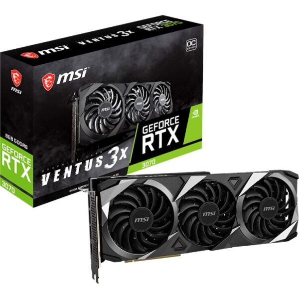 

MSI Nvidia GeForce RTX 3070 VENTUS 3X OC 8Gb