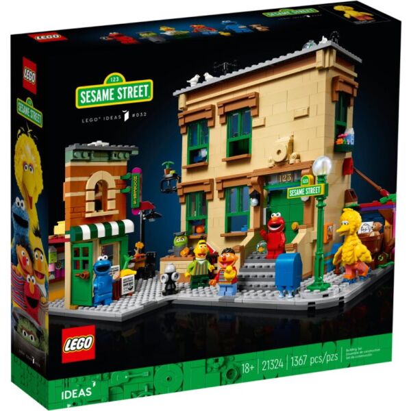 

LEGO® Ideas Улица Сезам, 123 (21324)