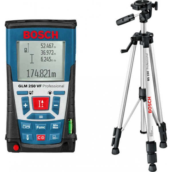 

Дальномер Bosch Professional GLM 250 VF + BS150
