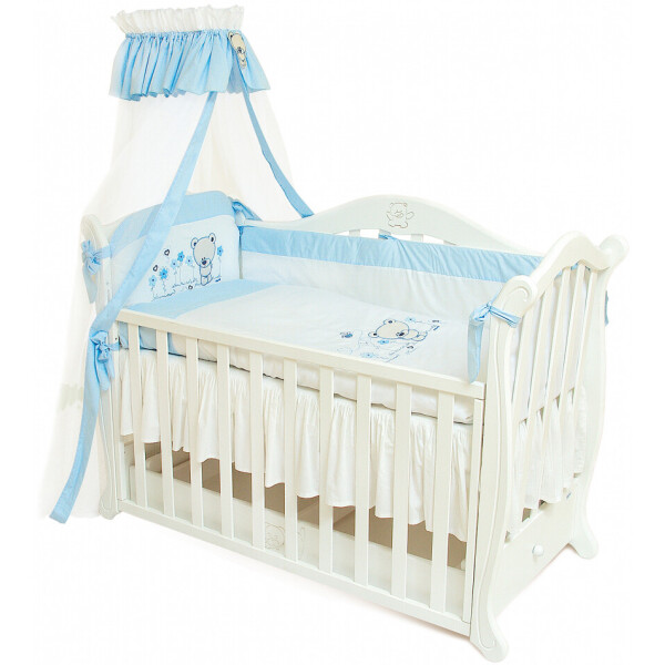 

Комплект постельного белья детский Twins Evo Лето (7 элементов) Blue