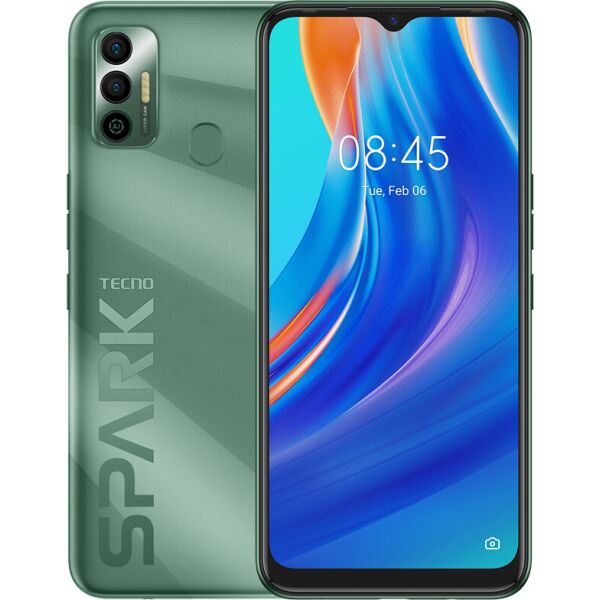

TECNO Spark 7 (KF6n) 4/128Gb Dual SIM Spruce Green