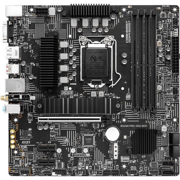 

Материнская плата MSI B560M PRO-VDH WiFi Socket 1200