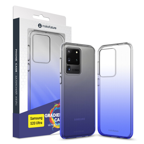 

Кейс MakeFuture Air Gradient Samsung S20 Ultra Blue