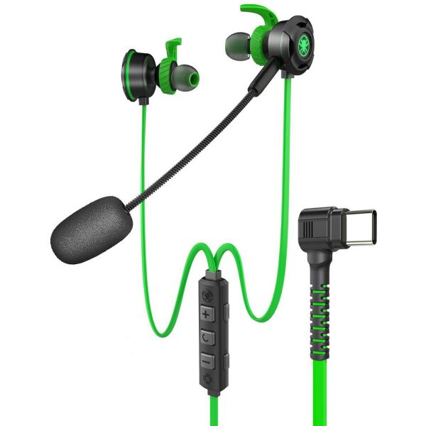 

Наушники Plextone G30 Type-C Green + кейс