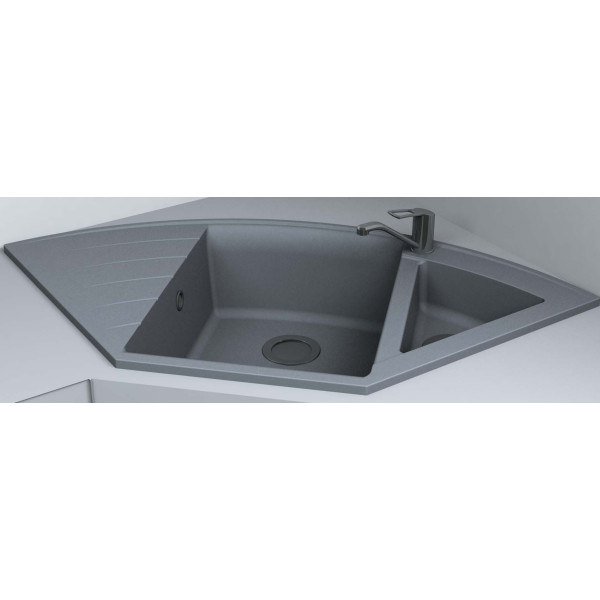 

Кухонная мойка MIRAGGIO EUROPE 1100х575х192 gray