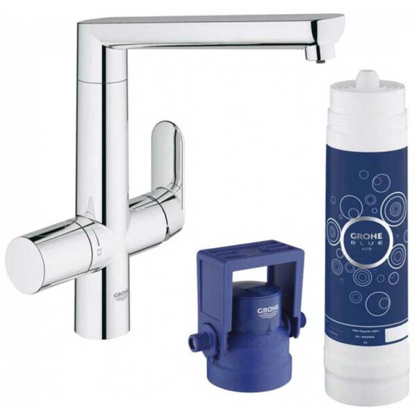 

Смеситель для кухни GROHE Blue K7 Pure с фильтром для воды, 31344DC1