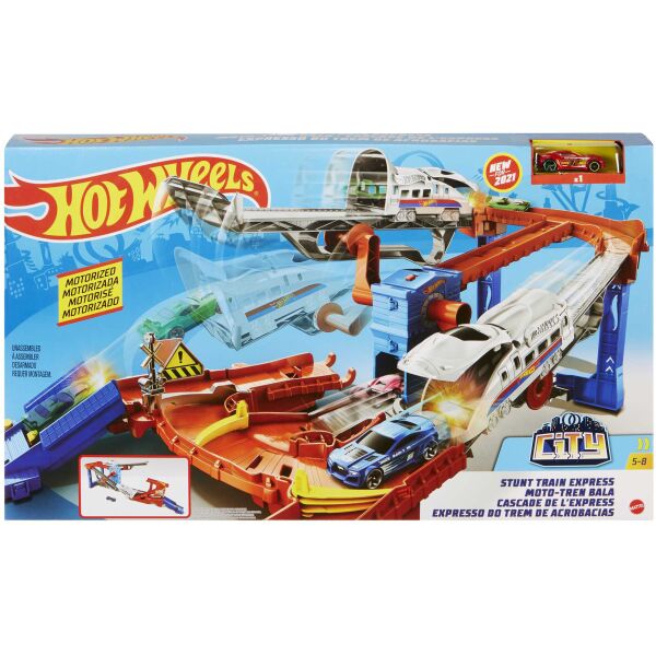 

Трек Hot Wheels Action Гонки на железной дороге моторизированный (GRW38)