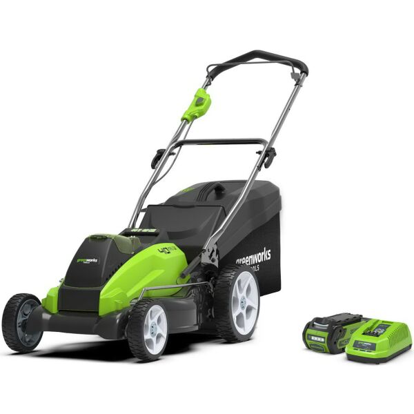 

Газонокосилка Greenworks G40LM45K4 (АКБ 4Ah и ЗУ)