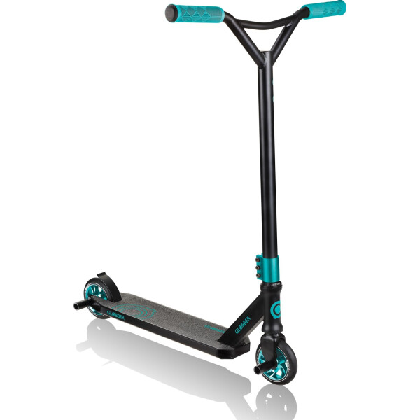 

Самокат трюковый GLOBBER GS720 черный-бирюзовый (624-009)