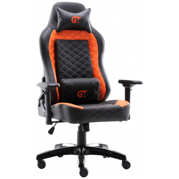 

Кресло GT Racer X-2605-4D Black/Orange