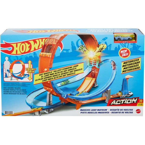 

Трек "Гигантская петля" Школа столкновения "" Hot Wheels (GTV14)