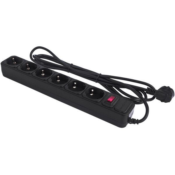 

Сетевой фильтр LogicPower 6 розеток 3,0 м черный (LP-X6)