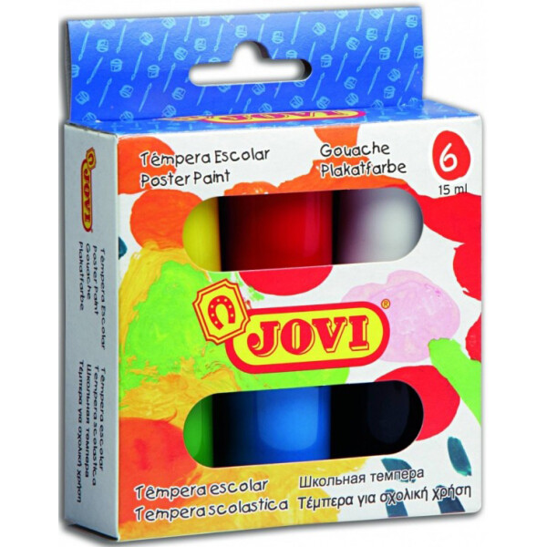 

Гуашь Jovi 6 цветов по 15мл (520)