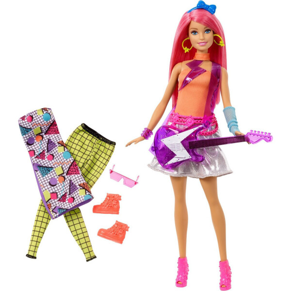 

Кукла Barbie Рокерша Гитарист and The Rockers Doll and Fashions Giftset FHC09