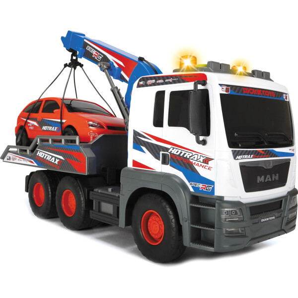 

Эвакуатор Dickie Toys "Ман" с манипулятором и авто, со звуком и световыми эффектами 55 см (3749025)
