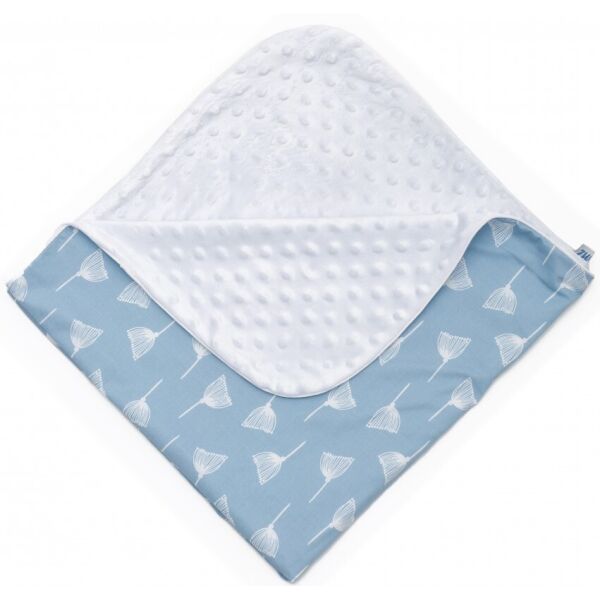 

Плед детский Twins Minky Лесные жители 80х80 D-011 blue