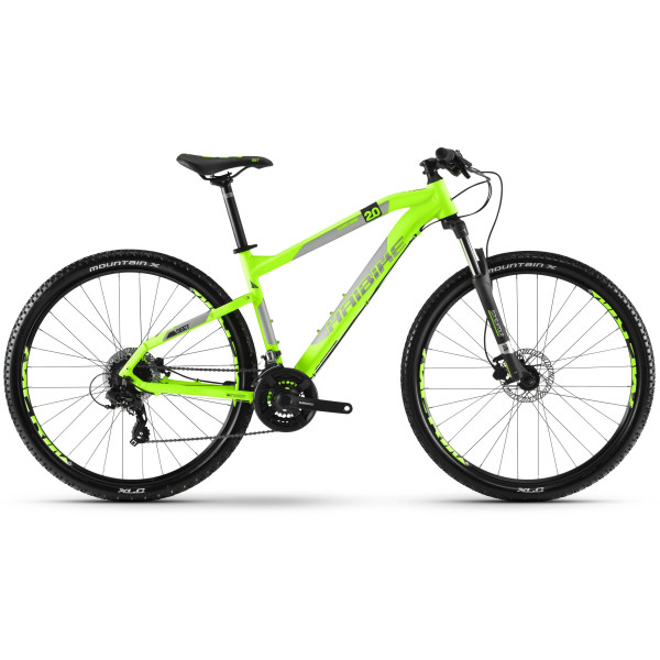 

Haibike SEET HardNine 2.0 29", рама 45см, 2018, лайм
