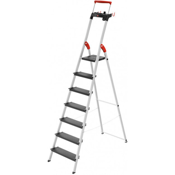 

Hailo алюминиевая, 7 ступенек, L100. 8050707
