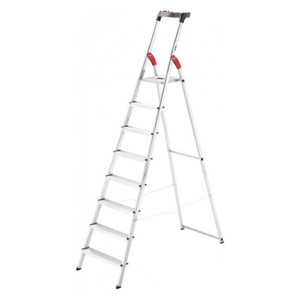 

Стремянка Hailo алюминиевая, 8 ступеней, L60. 8160807