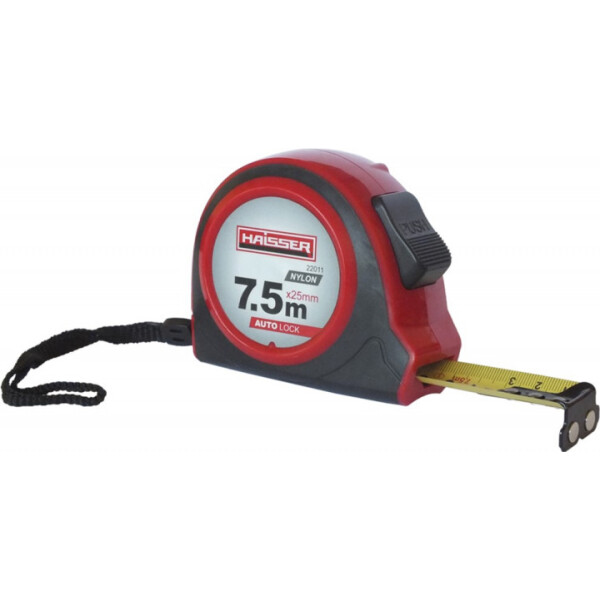 

Рулетка HAISSER 7.5 м x 25 мм 84376