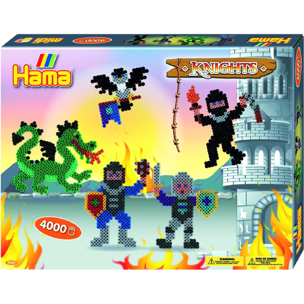 

Термомозаика HAMA Большой набор Рыцари, Midi 5+