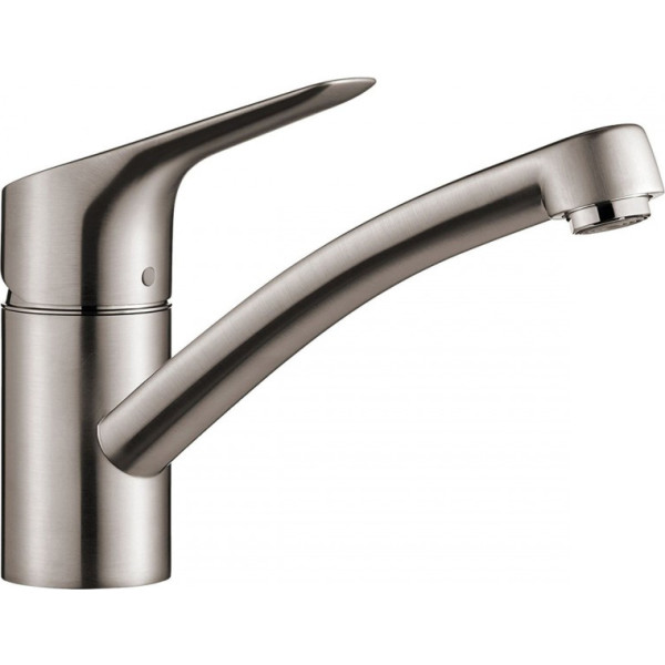 

Смеситель для кухни HANSGROHE MyCube S (steel optic), 13814800