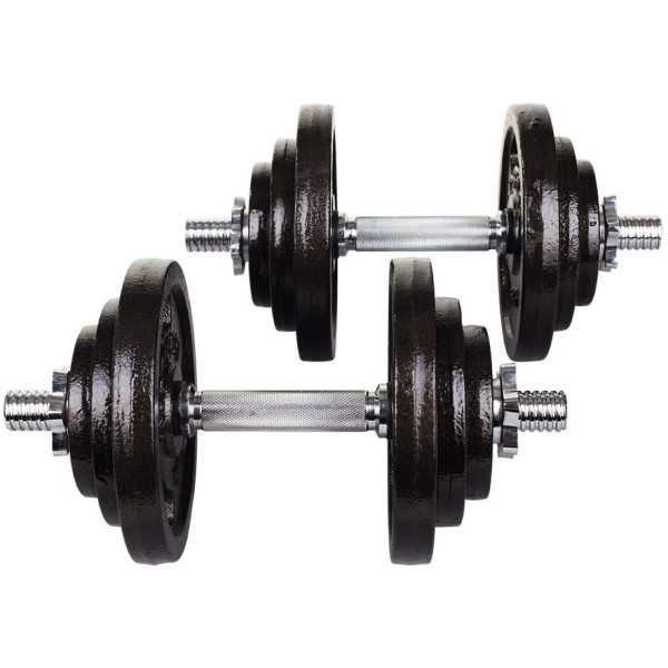 

Набор гантелей металлические Hop-Sport Strong 2х20кг