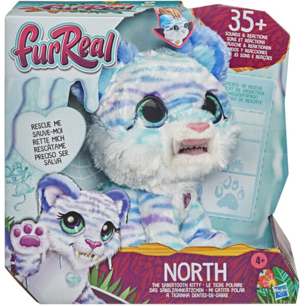 

Интерактивная игрушка Hasbro Furreal Friends Саблезубый кот (E9587)
