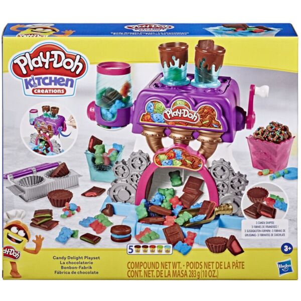 

Игровой набор Hasbro Play-Doh Фабрика конфет (E9844)