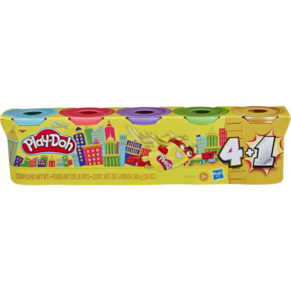 

Набор пластилина Hasbro Play-Doh 5 шт Золотой цвет (E8142_E8144)