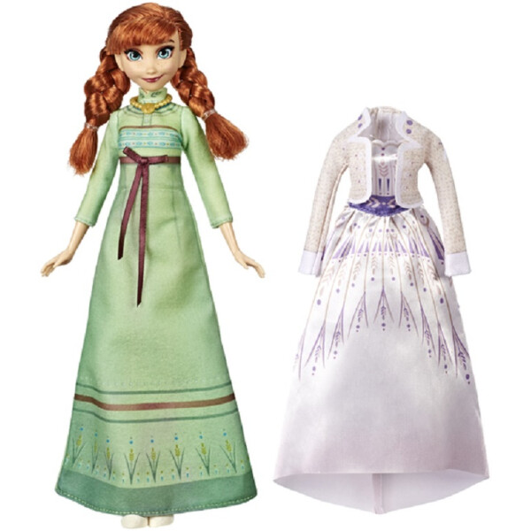

Кукла Hasbro Frozen Холодное сердце 2 Анна с дополнительным нарядом (E5500_E6908)