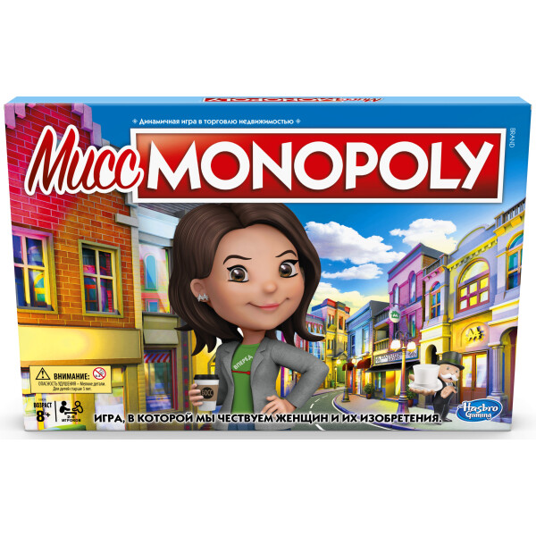 

Настольная игра Hasbro Миссис Монополия (E8424)