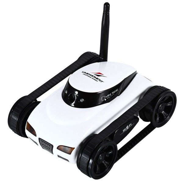 

Танк на радиоуправлении Happy Cow Танк-шпион WiFi I-Spy Mini с камерой (HC-777-270)