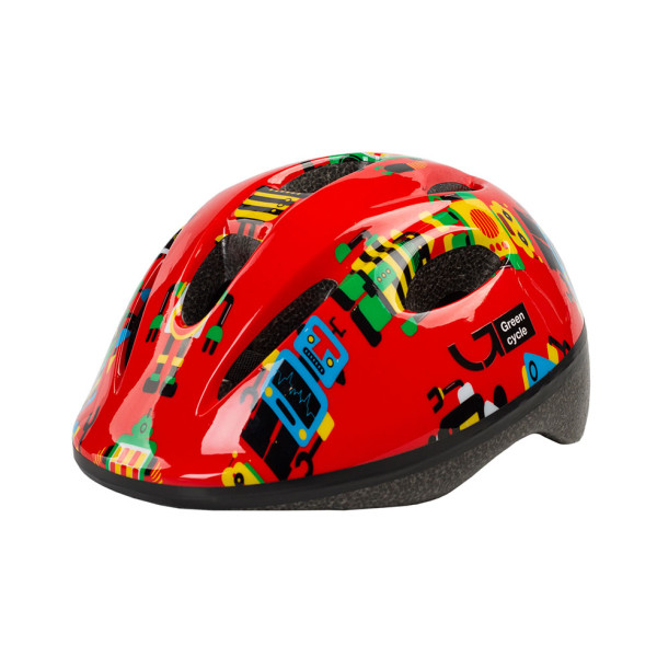 

детский Green Cycle Robots 50-54см красный (HEL-47-60)