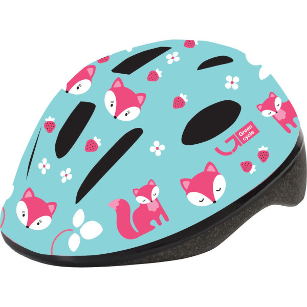

детский Green Cycle Foxy размер 48-52см мятный/малиновый/розовый лак (HEL-59-75)