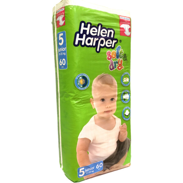 

Детские подгузники Helen Harper Ultra Soft&Dry 5 11-25кг 60 шт Jun (5411416031802)