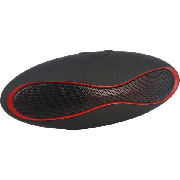 

Портативная bluetooth колонка с флешкой и радио Heonyirry mini X-6, красная