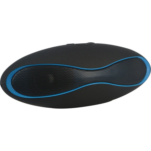 

Портативная bluetooth колонка с флешкой и радио Heonyirry mini X-6, синяя
