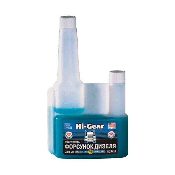 

Очиститель форсунок дизеля Hi-Gear HG3410 240 мл. Hi-Gear