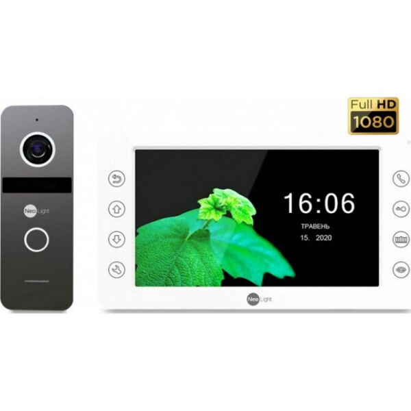 

Комплект видеодомофона NeoLight Kappa HD Kit graphite