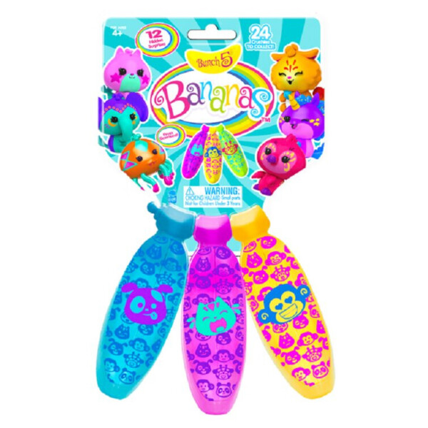 

Набор фигурок Bananas Ветка бананов 3 шт. в ассорт. (ВВ30500)