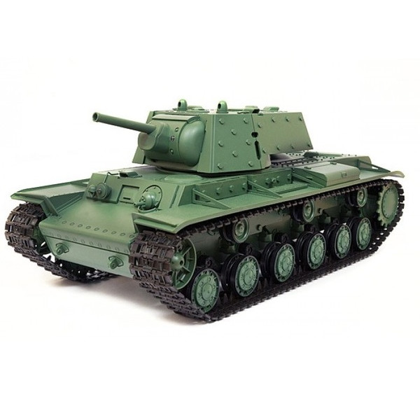 

Танк на радиоуправлении Heng Long 1:16 KV1 с пневмопушкой и дымом (HL3878-1)