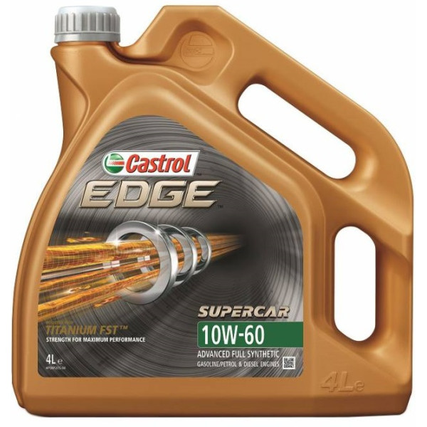 

Моторное масло Castrol EDGE SUPERCAR TITANIUM FST 10W- 60 4л