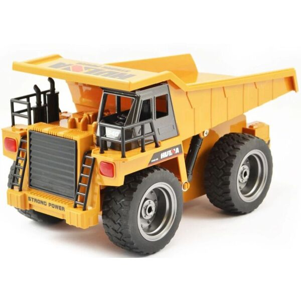 

Автомодель на радиоуправлении Hulna 1:18 2.4G 6CH RC Die-cast Dump truck (1540)