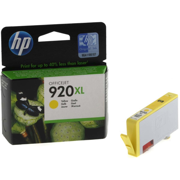 

Картридж HP No.920XL CD974AE yellow