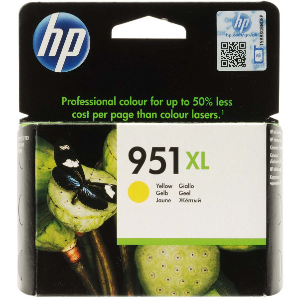 

Картридж HP No.951 CN048AE Yellow
