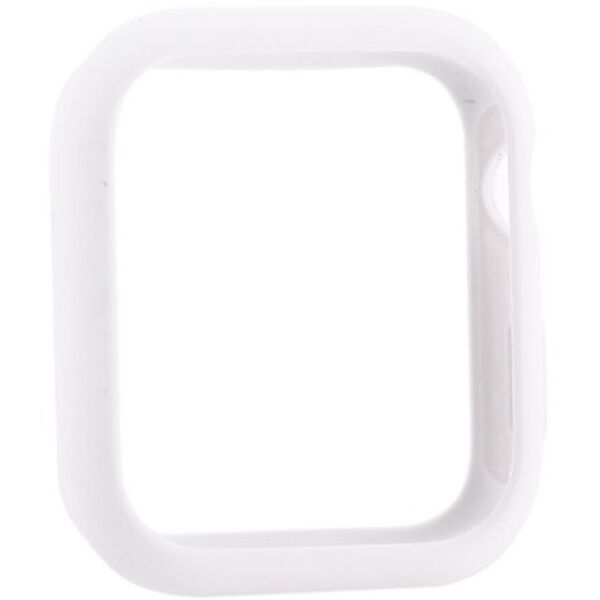 

Силиконовый чехол Coteetci Liquid Case белый для Apple Watch 4 40mm